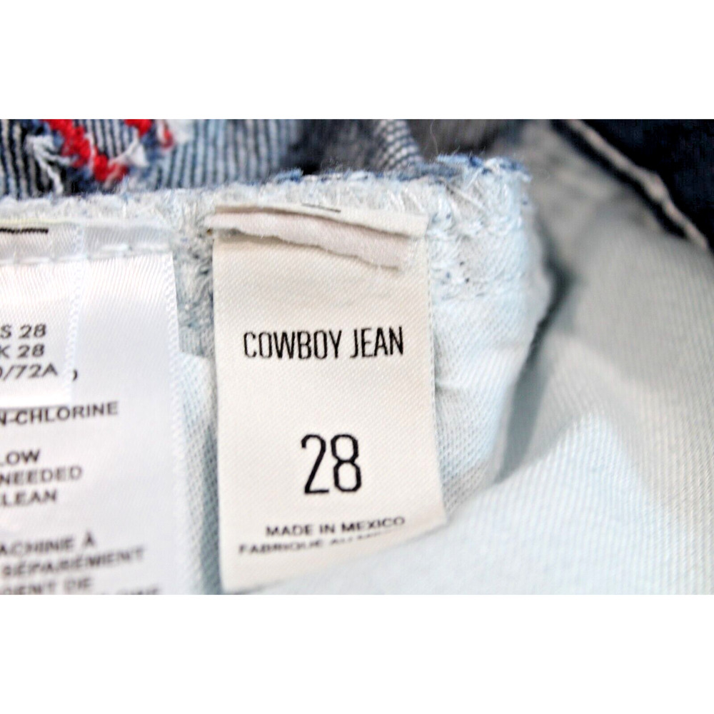 BDG Jeans Urban Outfitters Cowboy Womens size 28 Blue Denim High Rise Pockets - Picture 8 of 10